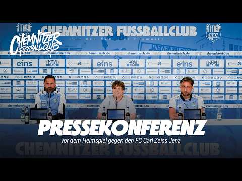 Chemnitzer FC | Pressekonferenz vor dem Heimspiel gegen den FC Carl Zeiss Jena