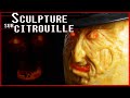 Sculpture sur citrouille fredy grougueur  kaurascrea