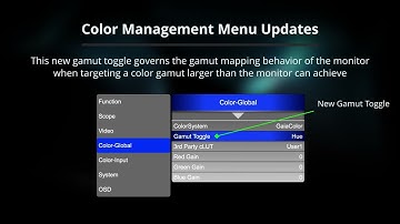 XMP Series Public Beta Firmware 3.1.14v2: New Features & Functions (Now with Gamut Toggle)