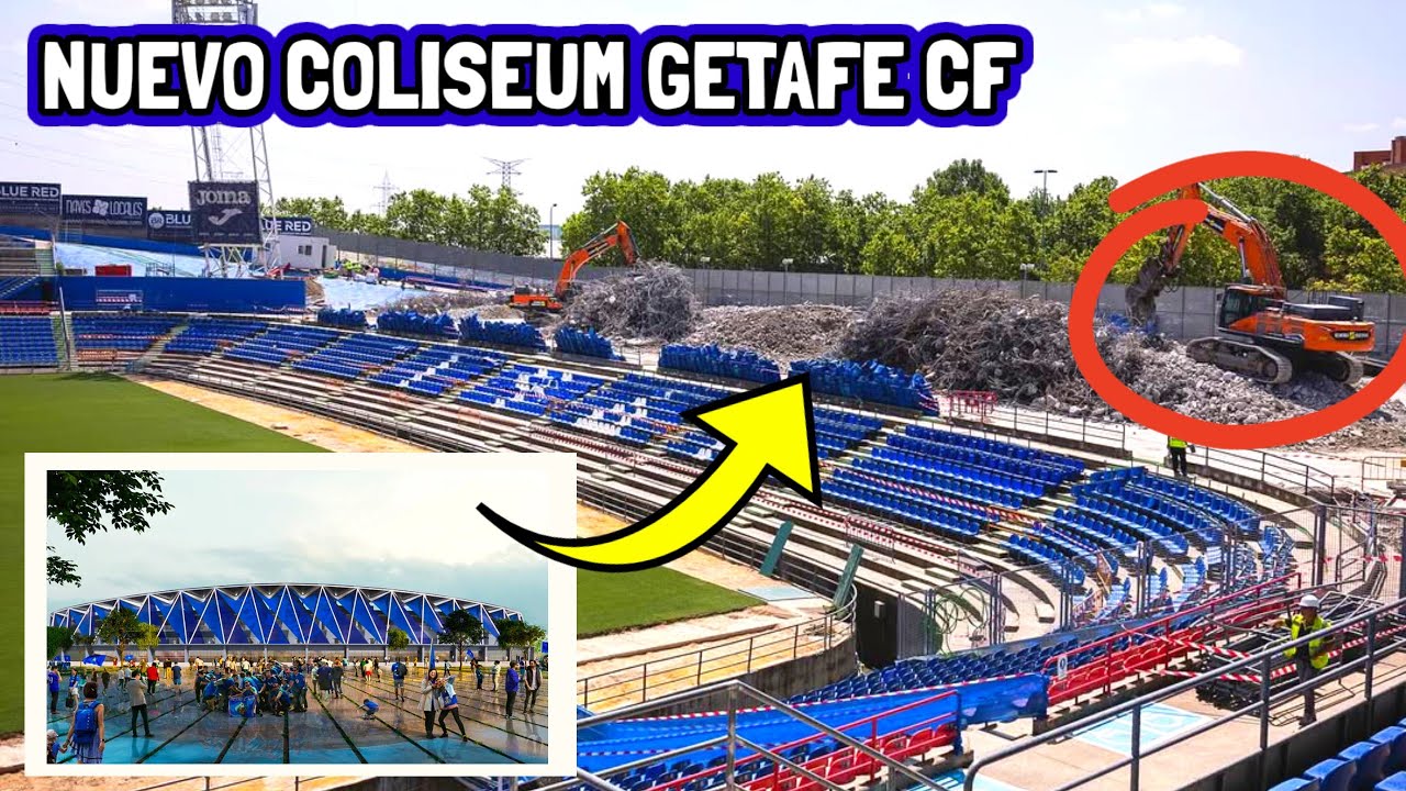 WORLD CLASS! Nuevo Coliseum Alfonso Pérez! New Getafe CF Stadium Renovations Updatei! Ready in 2027