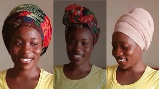 How To Simply Tie African Turban Tutorials Beginners Ankara...