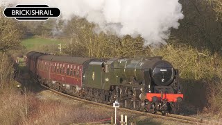 Royal Scot on the Moors | LMS 46100 'Royal Scot'  North Yorkshire Moors Railway  11/02/24