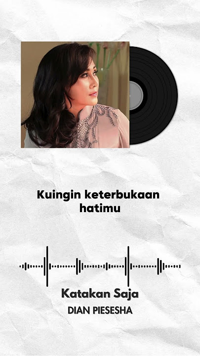 Katakan Saja - Dian Piesesha #dianpiesesha #liriklagu #shorts