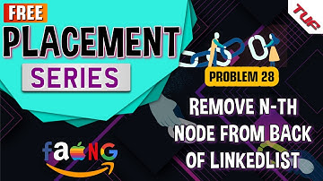 Remove Nth Node From End of Linked List | Amazon | Microsoft | Adobe