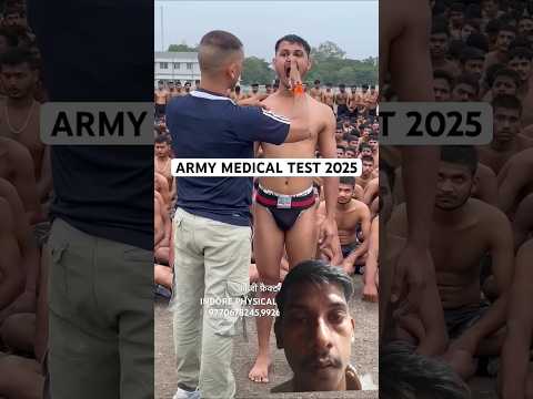 Indore Physical Academy Medical Test Army Armylover Armylife Jaihind Armyexercise Armyforce