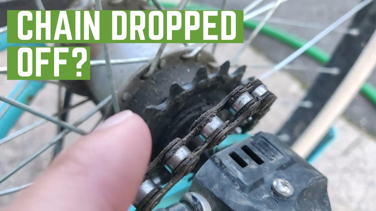 How To Put A Bike Chain Back On | Single Speed And Internal Gear Bikes -  Youtube