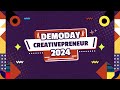DEMODAY CREATIVEPRENEUR 2024
