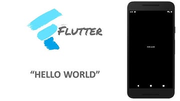 Flutter "1" Hello World