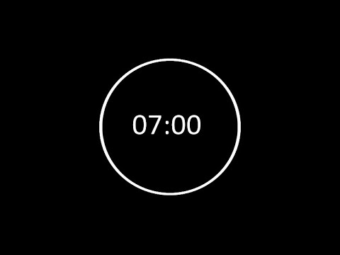 7 Minute Countdown Timer & Alarm