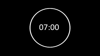 7 Minute Countdown Timer & Alarm