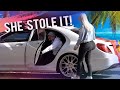 Gold Digger Steals $10,000 on Her Way to HAWAII 🤑😳 - SHE RUNS AWAY!