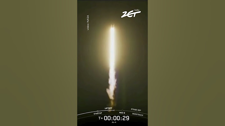 A historic moment! Pole Sławosz UZNAŃSKI Flew into space! Falcon 9 rocket launch!