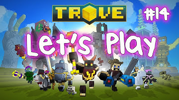 TROVE Game #14 | SMOLDERING DRAGONS?! MMO GAME & FIRST LOOK | TROVE Gameplay