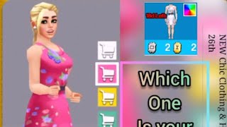 CHIC HOME Clothing ~ Floral printed dress(Home Street Game) screenshot 4