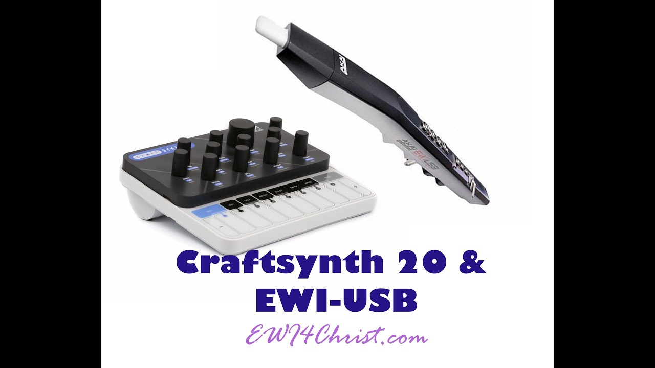 Min Ewi Studio How To Set Up Craftsynth 2 0 With Akai Ewi Usb Youtube