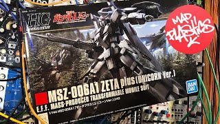 HGUC MSZ-006A1 ZETA plus [UNICORN Ver.] - Mobile Suit Gundam Unicorn (out of box assembly)