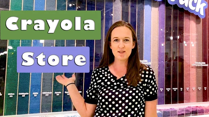 Crayola Store Walkthrough and Haul