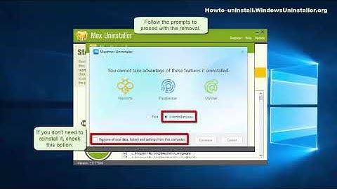 How to uninstall Maxthon Cloud Browser in Windows