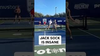 Mixed Doubles - Jack Sock & Cailyn Campbell 🆚 Riley Newman & Layne Sleeth #pickleball