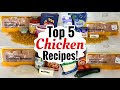 5 tasty chicken recipes  easy chicken dinner ideas  simple  quick meals made easy  julia pacheco