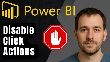 How to Remove Clickable Chart Actions in Power BI (2025 Step-by-Step Beginner Tutorial)