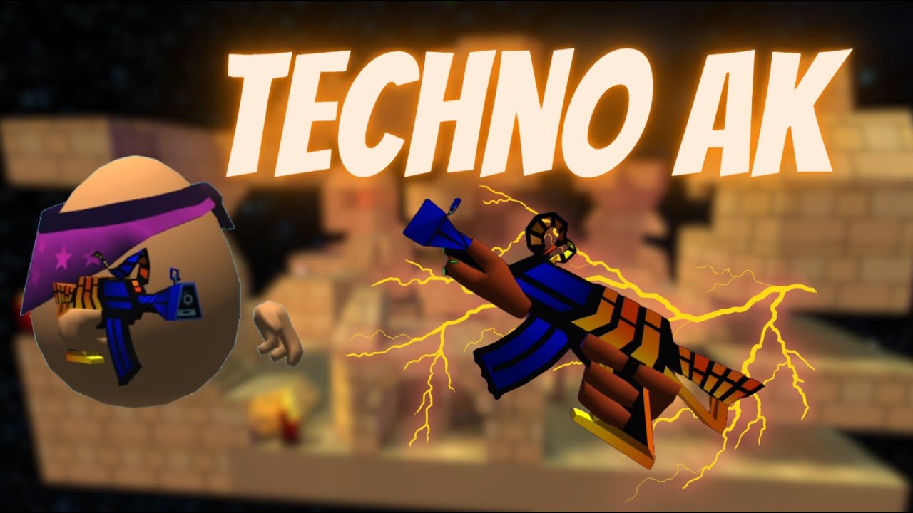 Unlocking the Techno Ak! | Shell Shockers