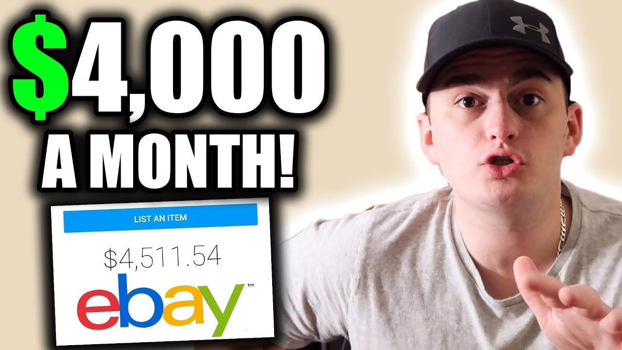 MAKING 4 000 A MONTH On EBay HOW TO MAKE MONEY ONLINE YouTube