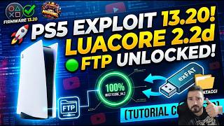 🚀 PS5 EXPLOIT Luacore 2.2d: FTP su Firmware 13.20! (Tutorial Completo)