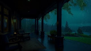 Rain Sounds in a Traditional japan House l for Study, for Sleep, Relaxation