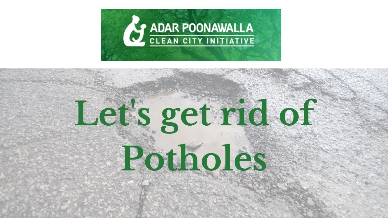 Potholes Repair by APCCI