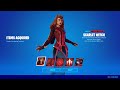 Buying & Unlocking The NEW Marvel SCARLET WITCH Bundle. Unlocking WANDA Skin Fortnite NEW Bundle