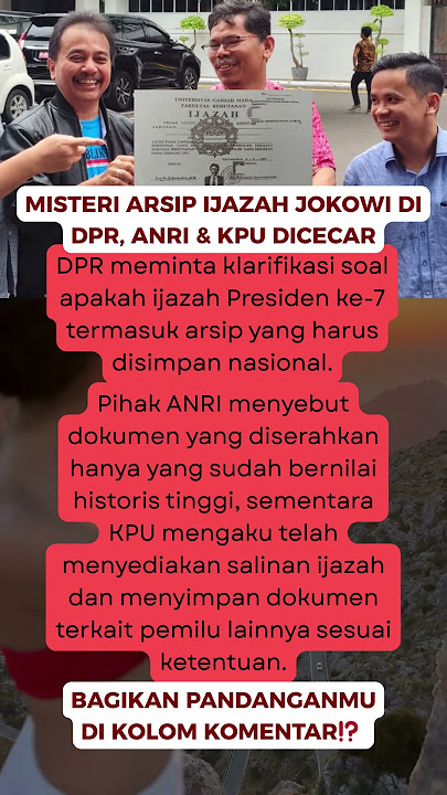 Gimana pendapatmu ⁉️ #roysuryo #ijazahjokowi #dpr #beritaterkini #shortvideo