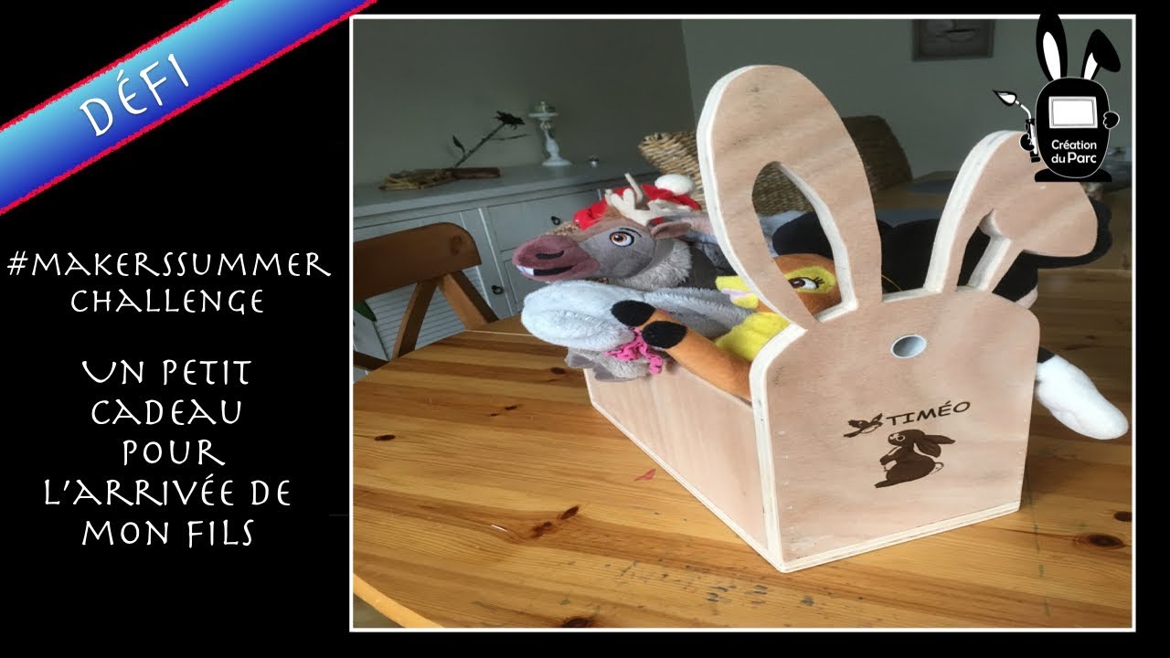 DIY : fabrication d’une boîte à doudou - YouTube