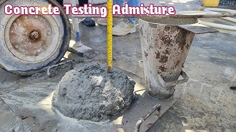 Concrete Testing Admixture | Concrete Trial Mix