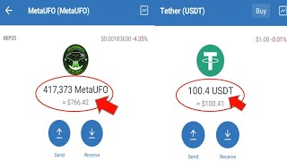 Metaufo Airdrop Swap How To Swap To Busd Metaufo Airdrop Withdrawal Nth Metaufo Swap