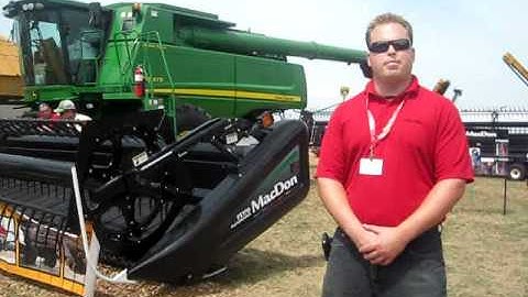 Farm Progress 2011 Video: Mac Don FD 70 Flex Draper