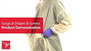 Cardinal Health™ AAMI Level 2 Over-the-Head Isolation Gown (AT4498 Series)
