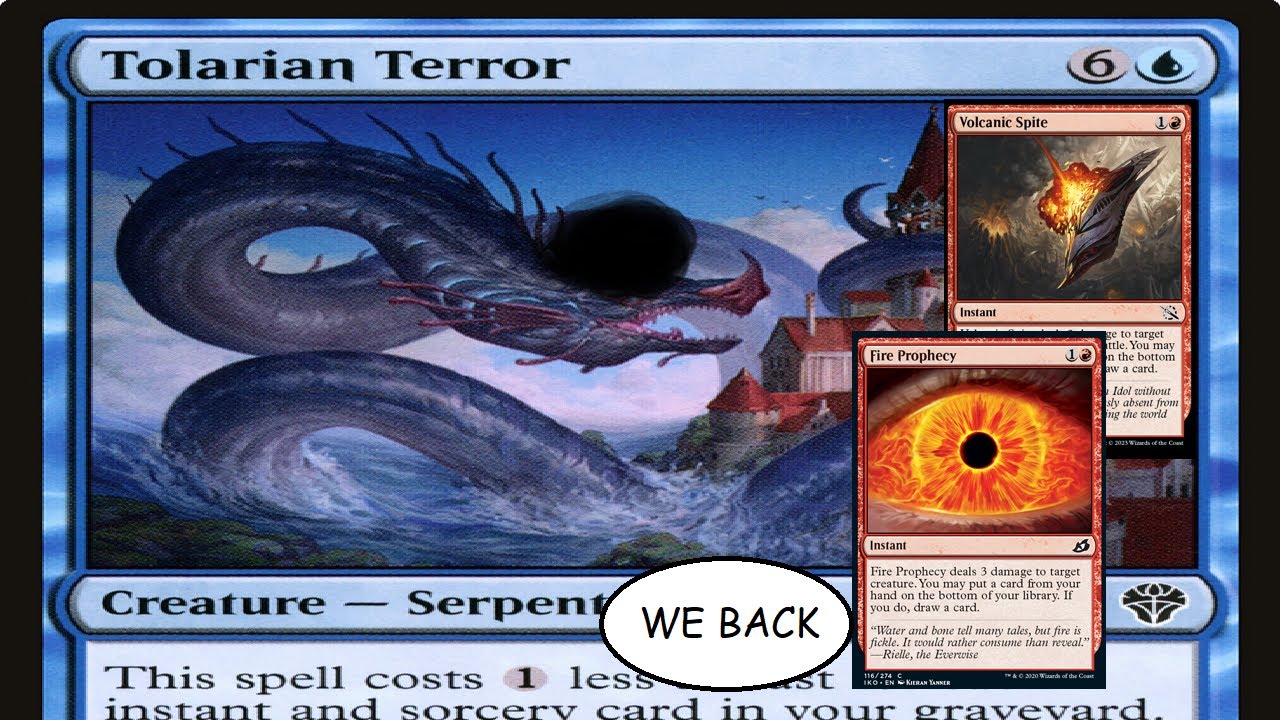 MTG Arena - Izzet Tolarian Terror [Historic Pauper]