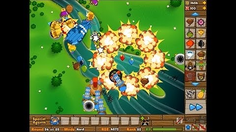 BTD5 Strategy Collection #9 : Dartling Guns (Downstream Hard NAPSFRILLS)