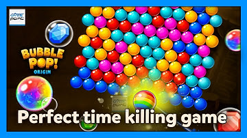 Bubble Pop Origin Puzzle Game Level 1 - 10 | Bubble Shooter Game | Ball Game @GamePointPK