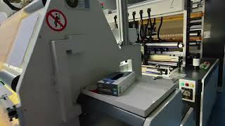 PIJ UV inkjet with rewinder prints unique QR codes on flexible packaging film