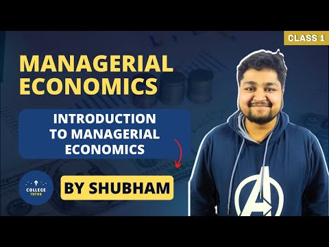 Video: Managerial economics: features, characteristics, types