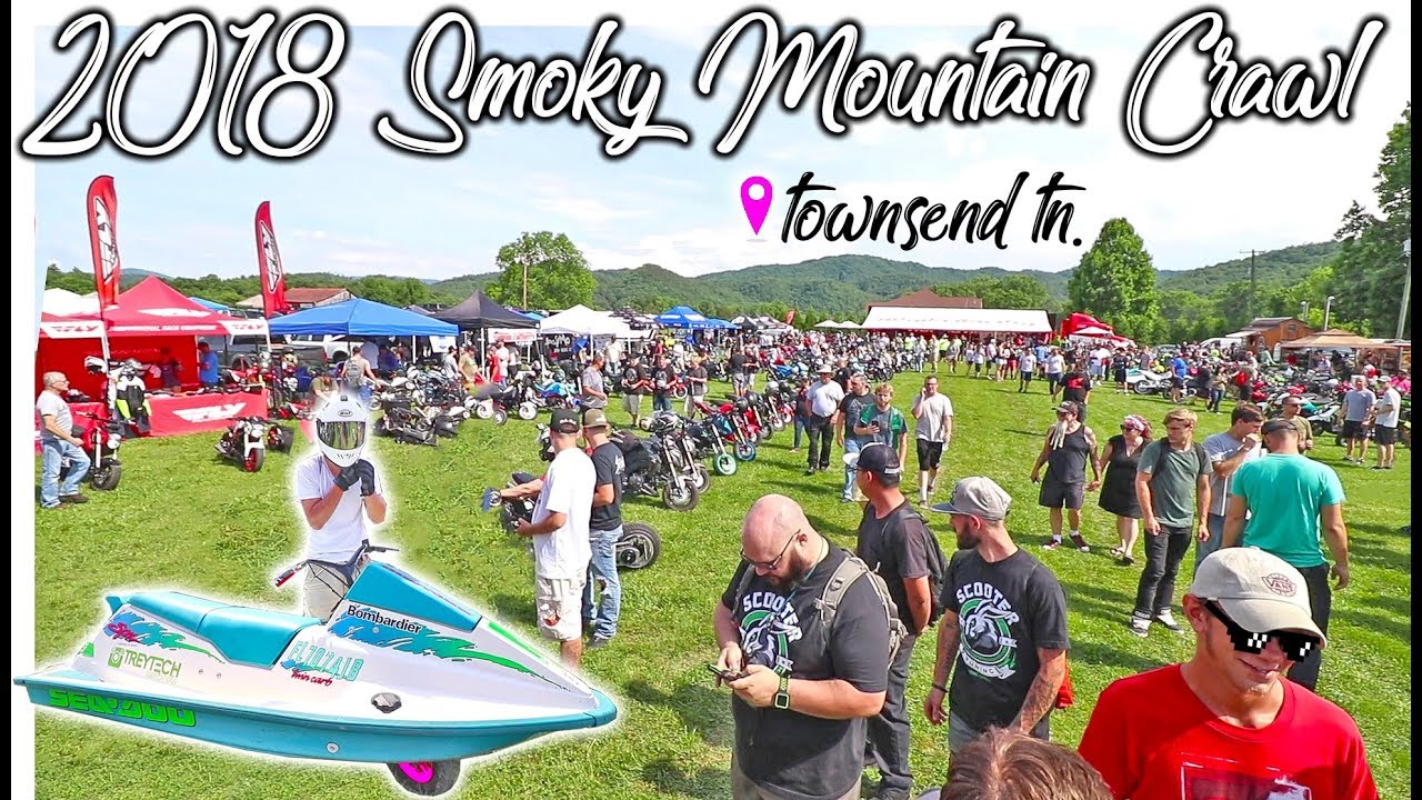 The BIGGEST Mini Motorcycle Meet In AMERICA! 2018 Smoky Mountain