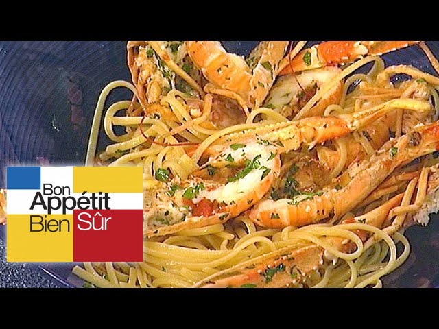 Spaghetti aux langoustines de Simone Zanoni - Et si c'était bon