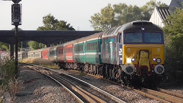Direct Rail Services 57310 & 57308 at Patchway with HORN