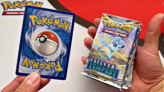 Opening Pokemon Cards Until I Pull Lugia - Silver Tempest Elite Trainer Box