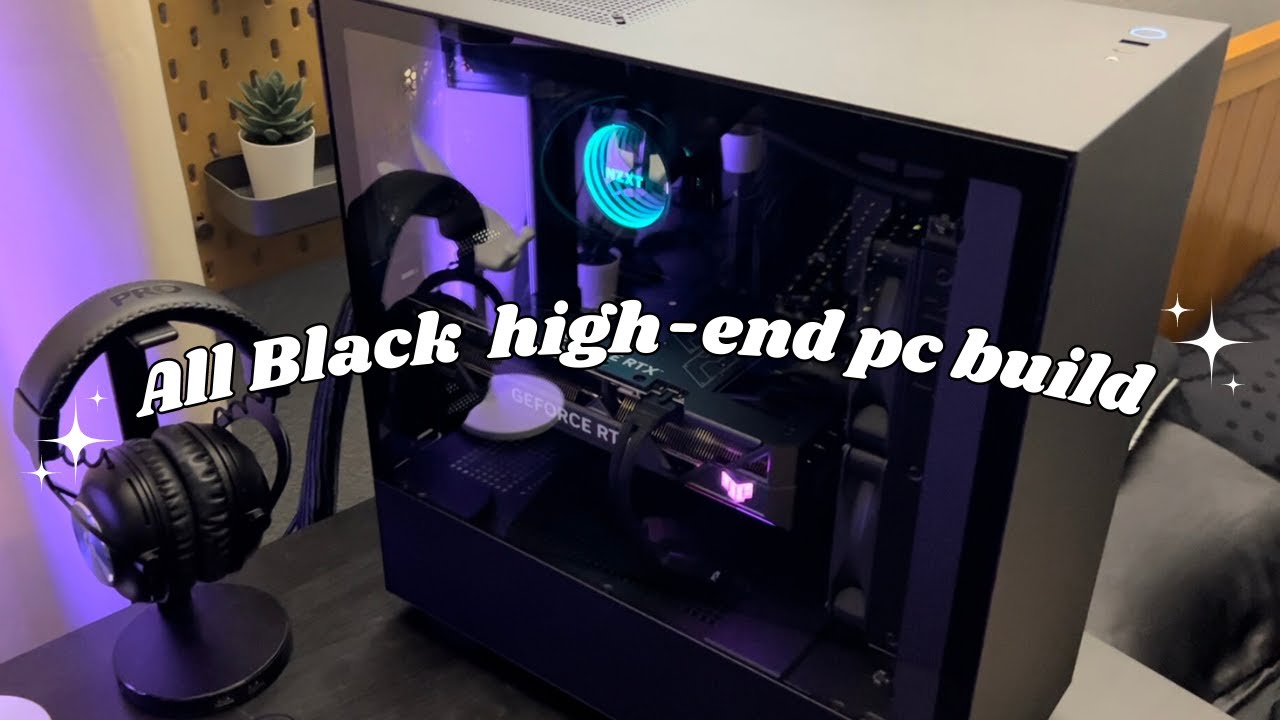 Building my first PC - All black, high-end [RTX 4070Ti, Ryzen 9 7900X ...