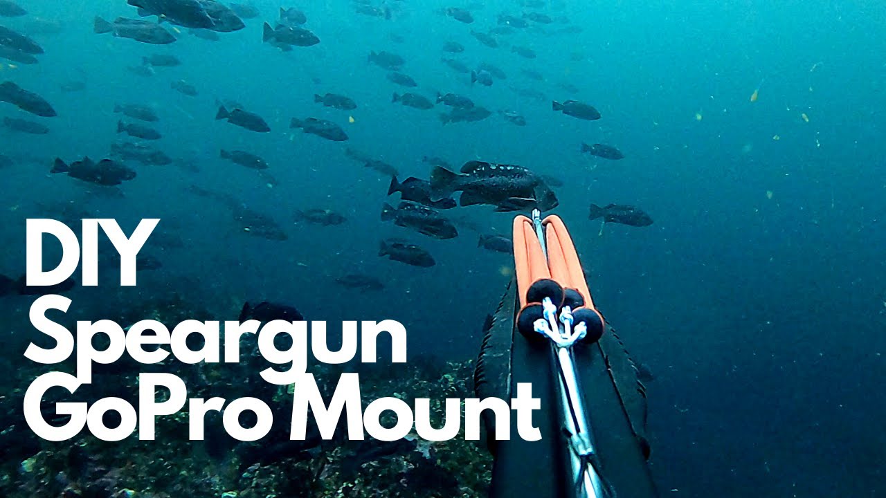 DIY Speargun GoPro Mount YouTube