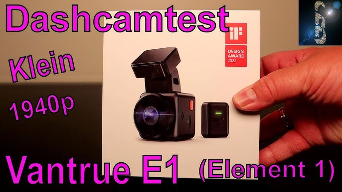 Vanture Element 3 dash cam review: Classy, three-channel goodness with  quirks