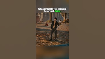 Cyberpunk 2077 - Whoever wrote this Dialogue deserves a Raise.. #shorts #cyberpunk2077